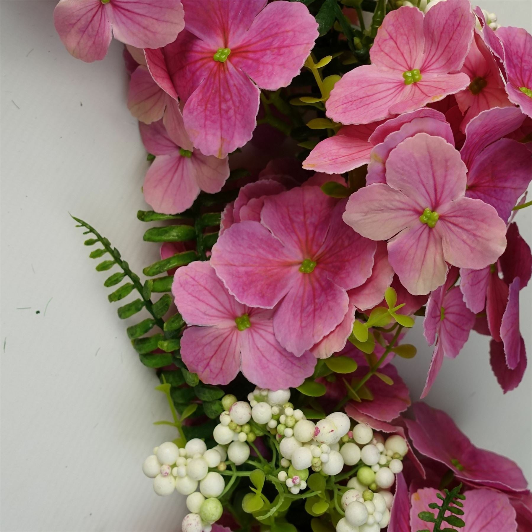 Artificial Hanging Trailing Plant Pink Blossom Garland Botanik