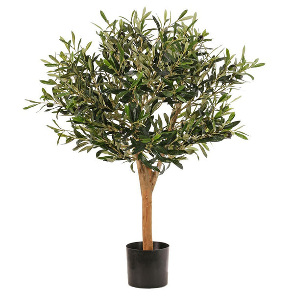 90cm Artificial Deluxe Olive Tree