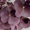 Pack of 6 x 100cm Artificial Phalaenopsis Orchid Purple Stem - 42 Flowers - Premium Quality