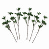 Pack of 6 x 55cm Artificial Laurel Leaf Spray Stem