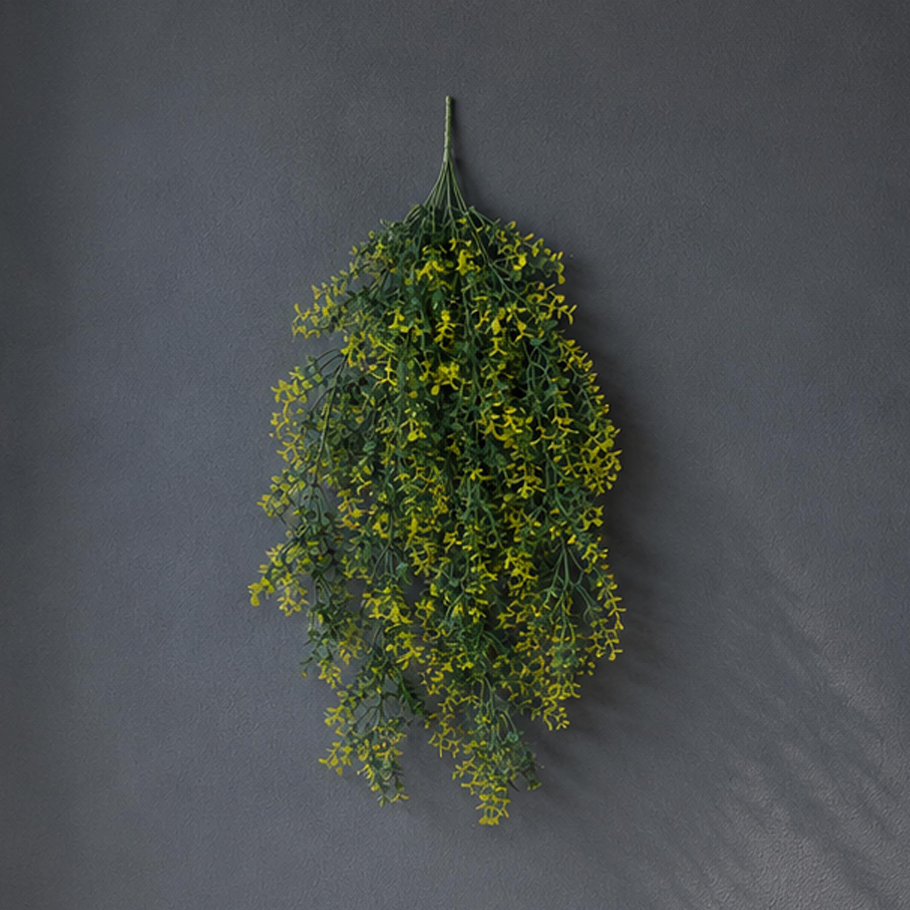 Hanging UV and Fire Resistant Artificial Variegated Plant 76cm - Premium Quality