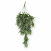 80cm Italian Ruscus Hanging Plant with Realistic Foliage - Sage Green - Premium Quality