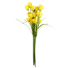 80cm Artificial Tulip Yellow Stem