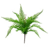 Artificial 60cm Bushy Dixie Wood Fern Dark Green Plant