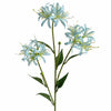 72cm Artificial Light Blue Spider Lily Stem