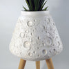 x 40cm Large Lunar White Planter 62cm