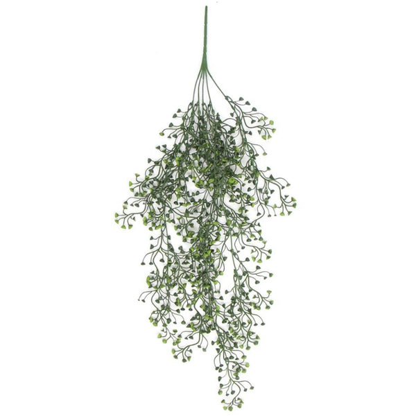 Hanging UV and Fire Resistant Artificial String Pearl Plant 75cm
