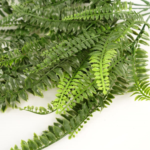 UV Resistant Artificial Boston Fern Bush