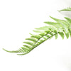 6 x 60cm Artificial Bushy Dixie Wood Fern Light Green Plant - Premium Quality