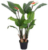 Artificial 120cm (4ft) Bird of Paradise Plant (Strelitzia) - Extra Large