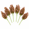Pack of 6 x 75cm Artificial Pink Heather Fern Bush Stem