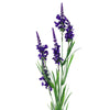 Pack of 6 x 80cm Purple Larkspur Artifical Stem - Premium Quality