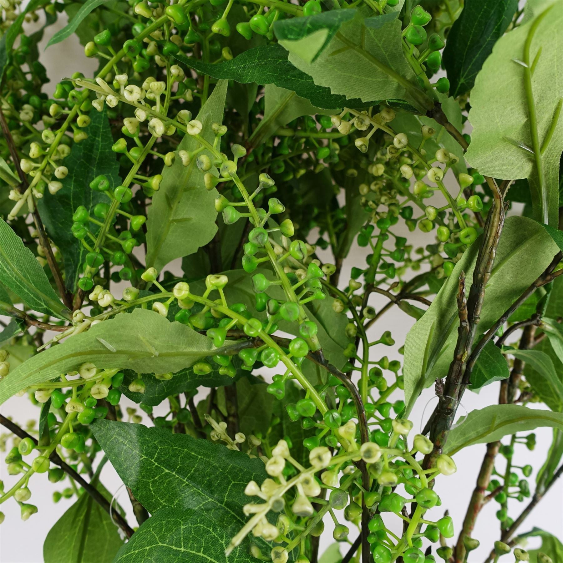 Pack of 6 x 85cm Artificial Green Foliage Spray - Premium Quality