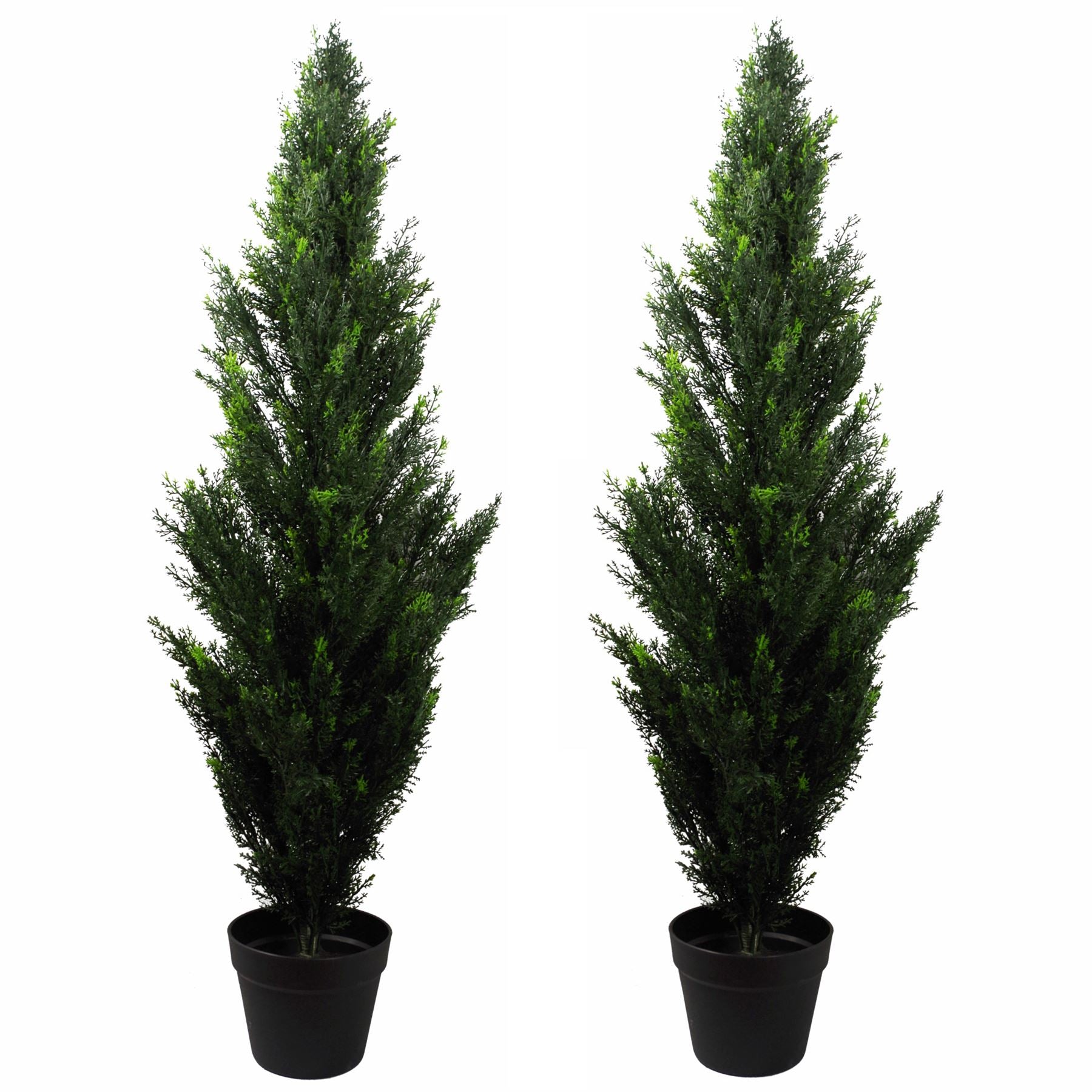 Cypress UV Cedar Topiary Tree Artificial 120cm Plant