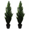 Cypress UV Cedar Topiary Tree Artificial 120cm Plant