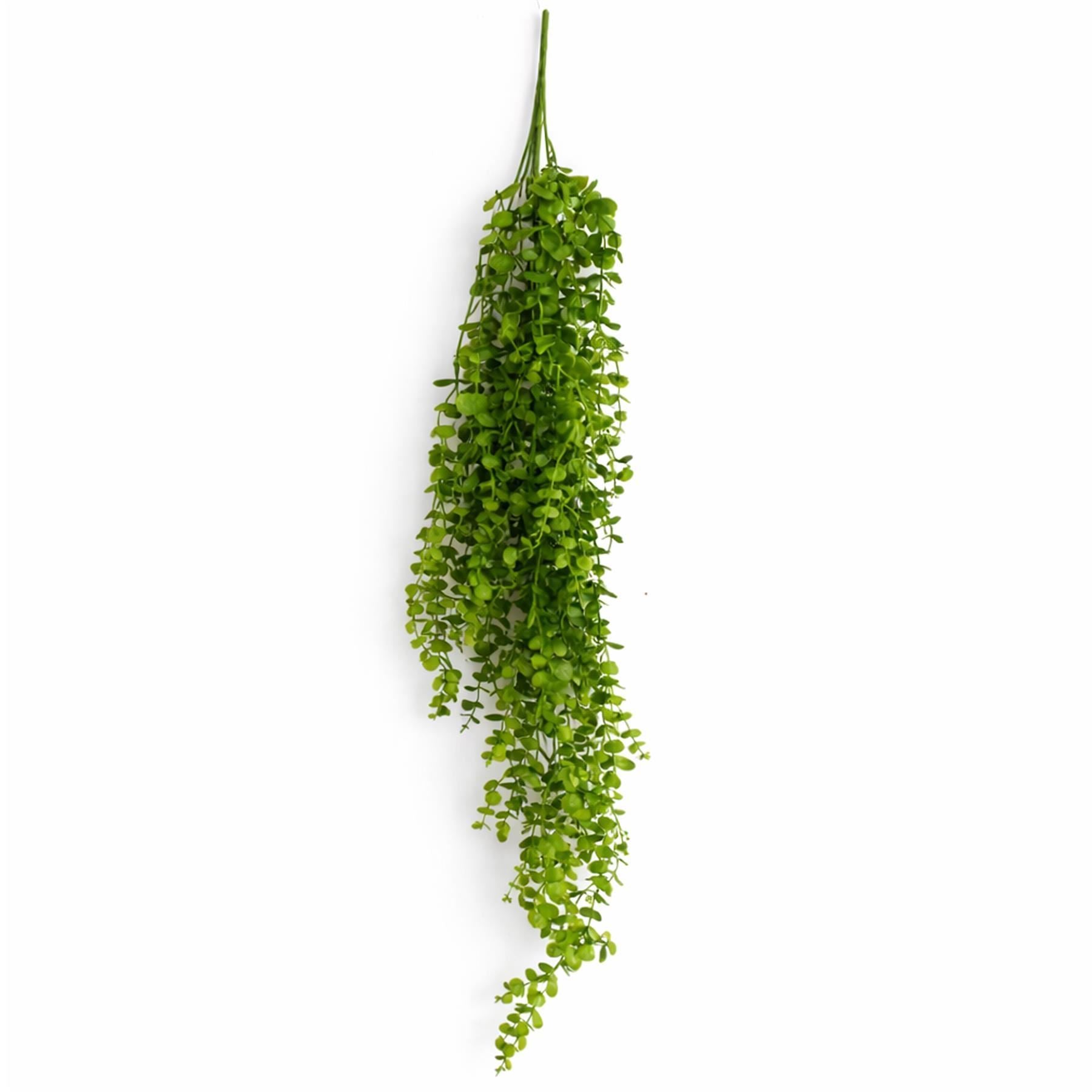 Pack of 6 x 90cm Artificial Trailing Hanging Plant Green Faux Cascading Foliage - Premium Quality