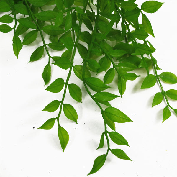 Artificial Hanging Fern Plant 100cm Pearls Fern Plant Pack x 6