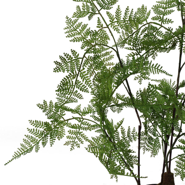 Artificial 90cm Natural Moss Base Fern Foliage Plant