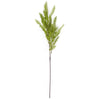 70cm Red Lily Display Silver Glass Vase - Premium Quality