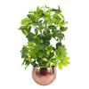 Artificial Arboricola Plant 75cm Copper Planter