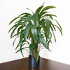 90cm Artificial Calathea Plant Dark Green - Premium Quality