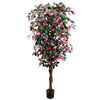 Artificial Blossom Tree 180cm Rhododendron Pink Trunk