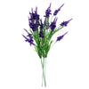 Pack of 6 x 80cm Purple Larkspur Artifical Stem - Premium Quality