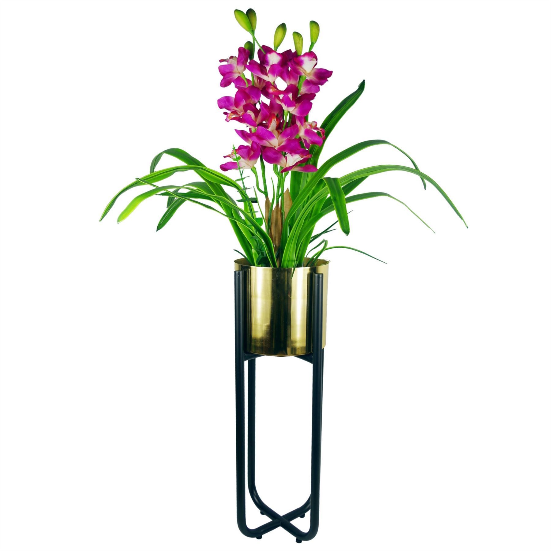 Large Black Planter Stand (Planter not included) 62cm x 18cm - Premium Quality