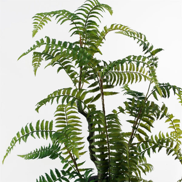 Artificial Fern Tree Plant in Decorative Planter