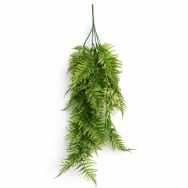 80cm Artificial Trailing Fern Plant Hanging Faux Greenery - Premium Quality