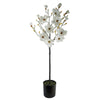 Magnolia Artificial Tree White Potted