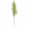 Pack of 6 x 48cm Artificial Wild Berry Blossom Spray Stem – Faux Green Floral Filler