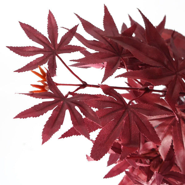 Leaf Design 120cm Artificial Red Maple Tree