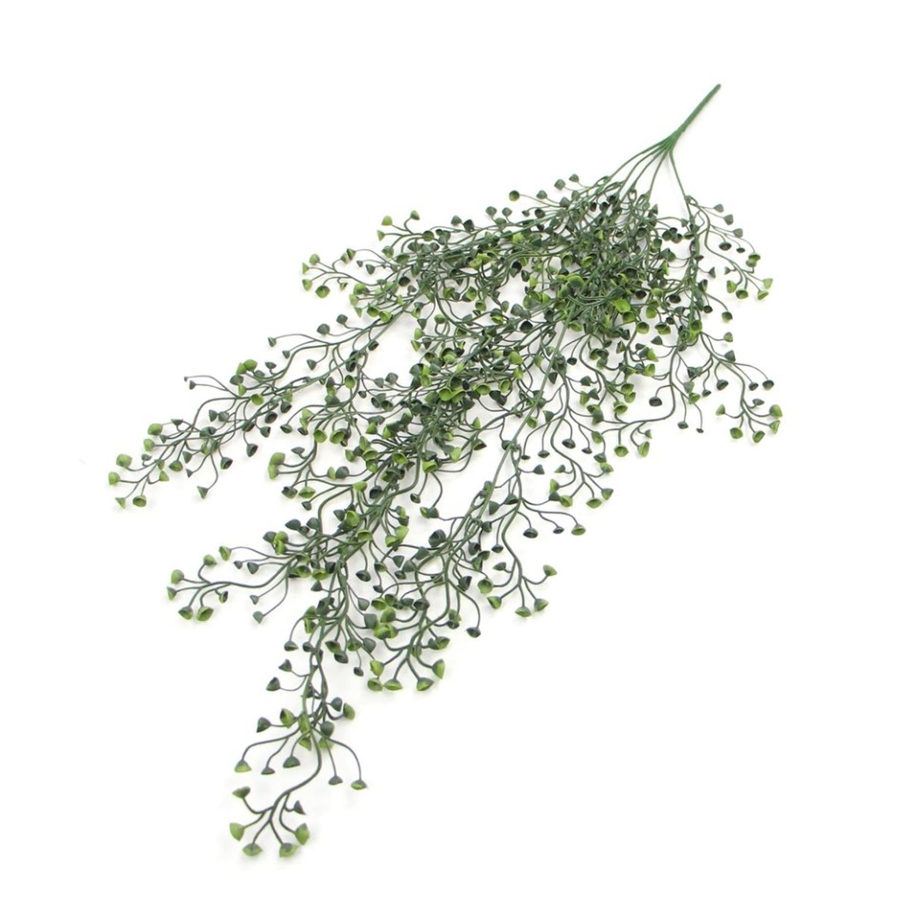 Hanging UV and Fire Resistant Artificial String Pearl Plant 75cm