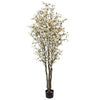 210cm Fire Retardant Cherry Blossom Tree with 1206 Flowers - Premium Quality