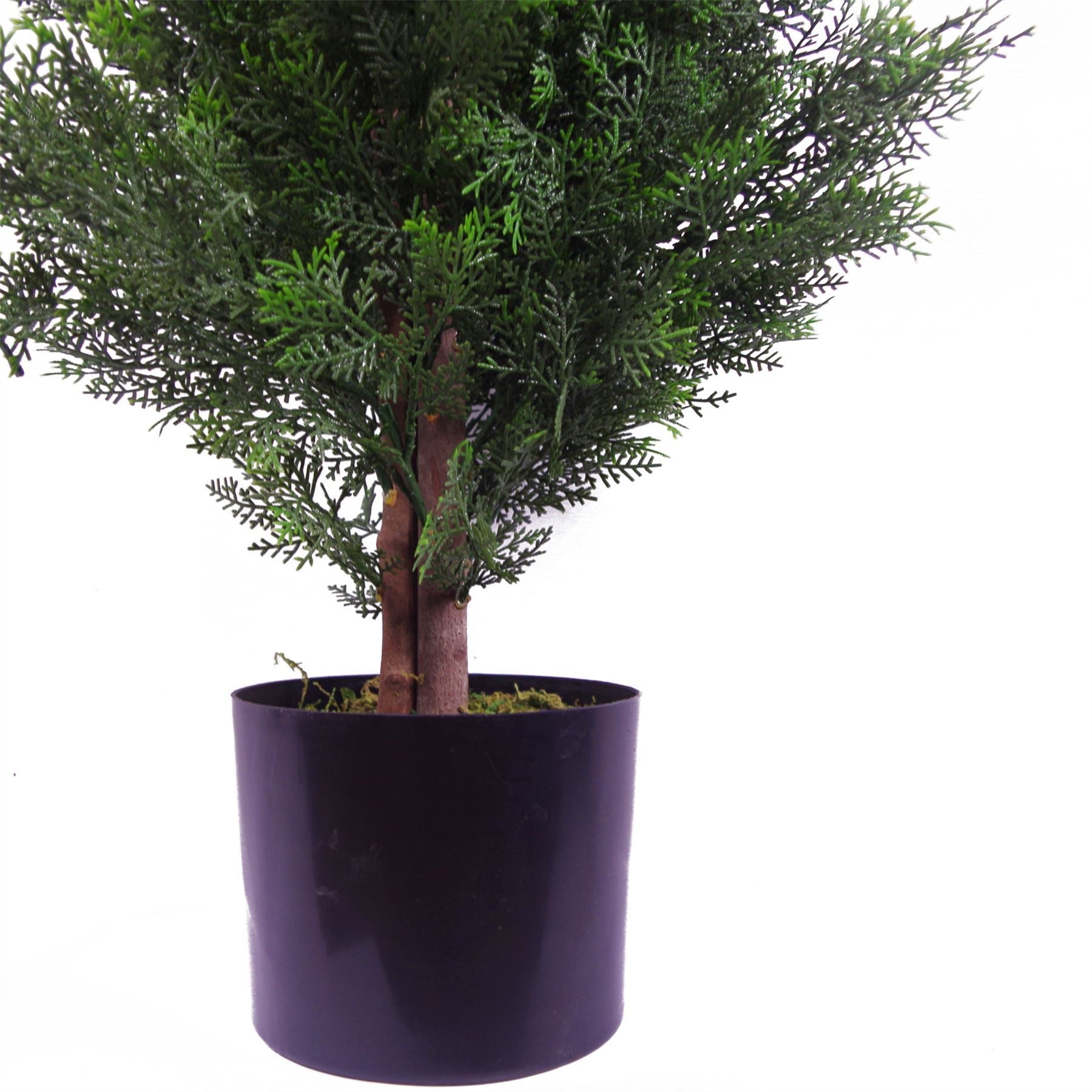 120cm Pair of Artificial Cypress Topiary - Premium Quality