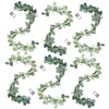 6 x 150cm Artificial Hanging Trailing Evergreen Plant - Premium Quality