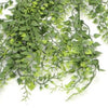 Hanging UV and Fire Resistant Artificial Trailing Button Fern Plant 82cm - Premium Quality