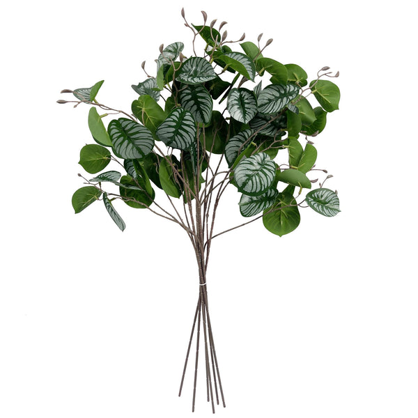 Pack of 6 x 70cm Artificial Zebra Foliage