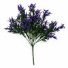Pack of 6 x 34cm Artificial Lavender Stem Plant – Faux Floral Filler
