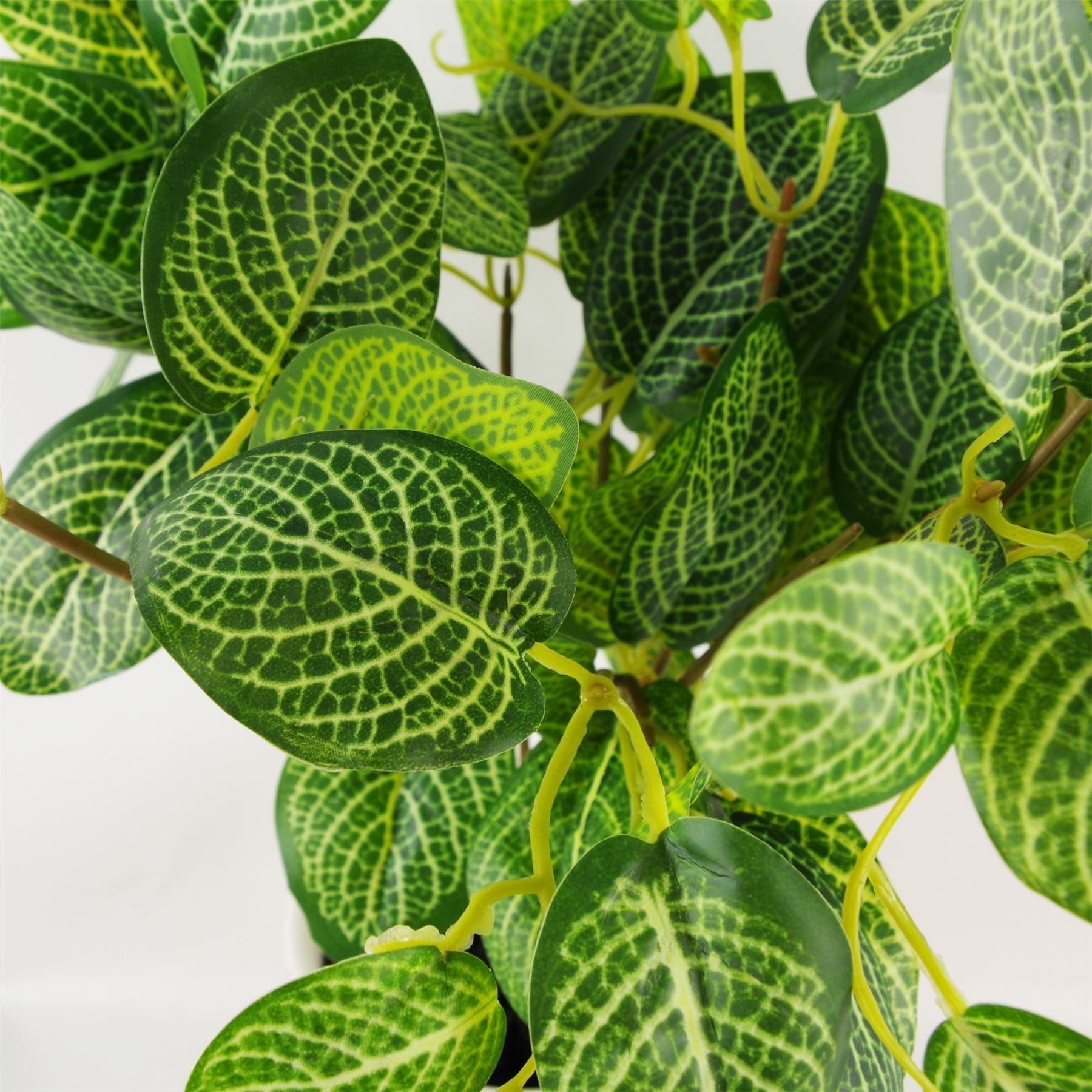 Large Artificial Foliage Plant Pot Plastic weighted pot 40cm Artificial Pothos Botanik