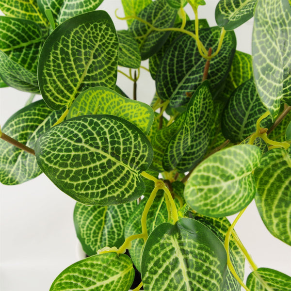 Large Artificial Foliage Plant Pot Plastic weighted pot 40cm Artificial Pothos Botanik