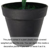 45cm Leaf Design UK Realistic Large Artificial Foliage Plant with Pot
