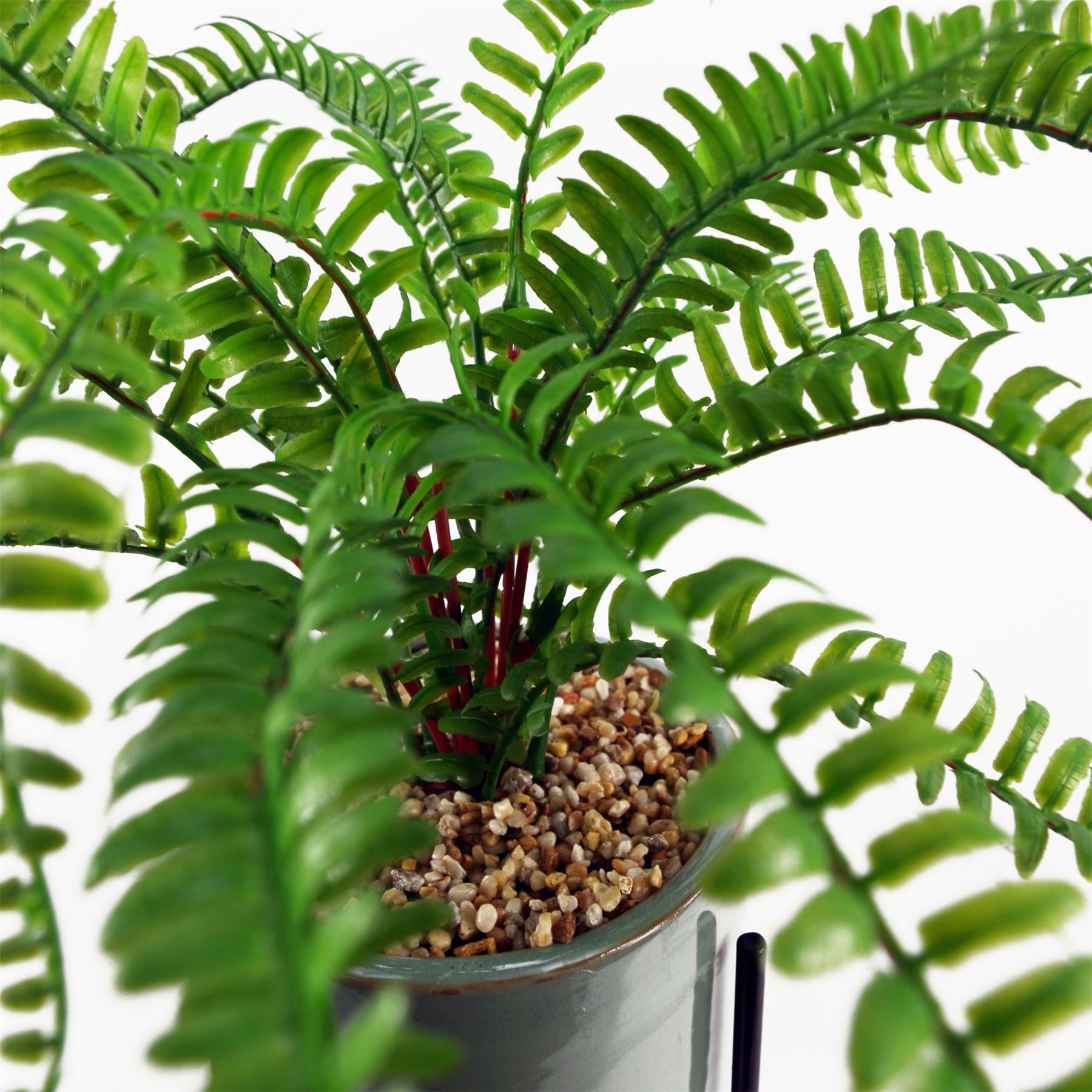 Large Artificial Fern Plant Planter &