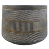 29cm x 43cm Large Maral Planter with Etching Composite Plant Pot