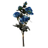 6 x Blue Peony Artificial Flower