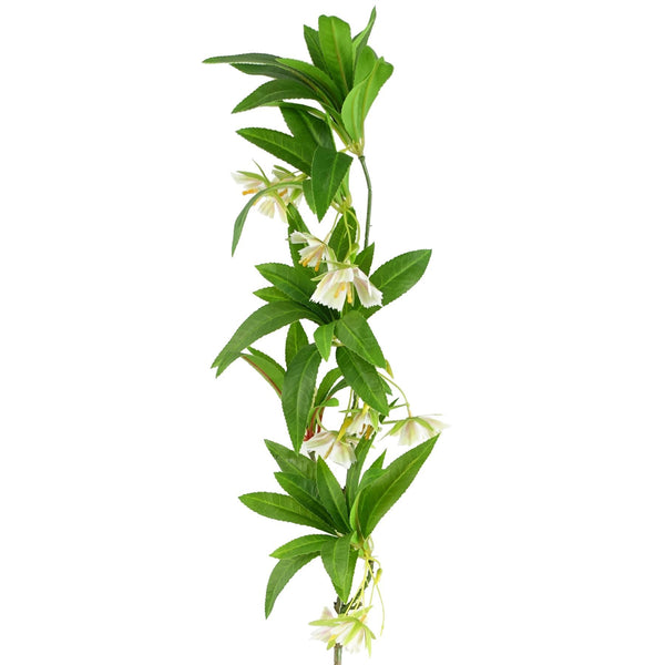 Pack of 6 x 90cm Artificial Hainan Elaeocarpus Stem - Premium Quality