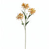 72cm Artificial Yellow Spider Lily Stem