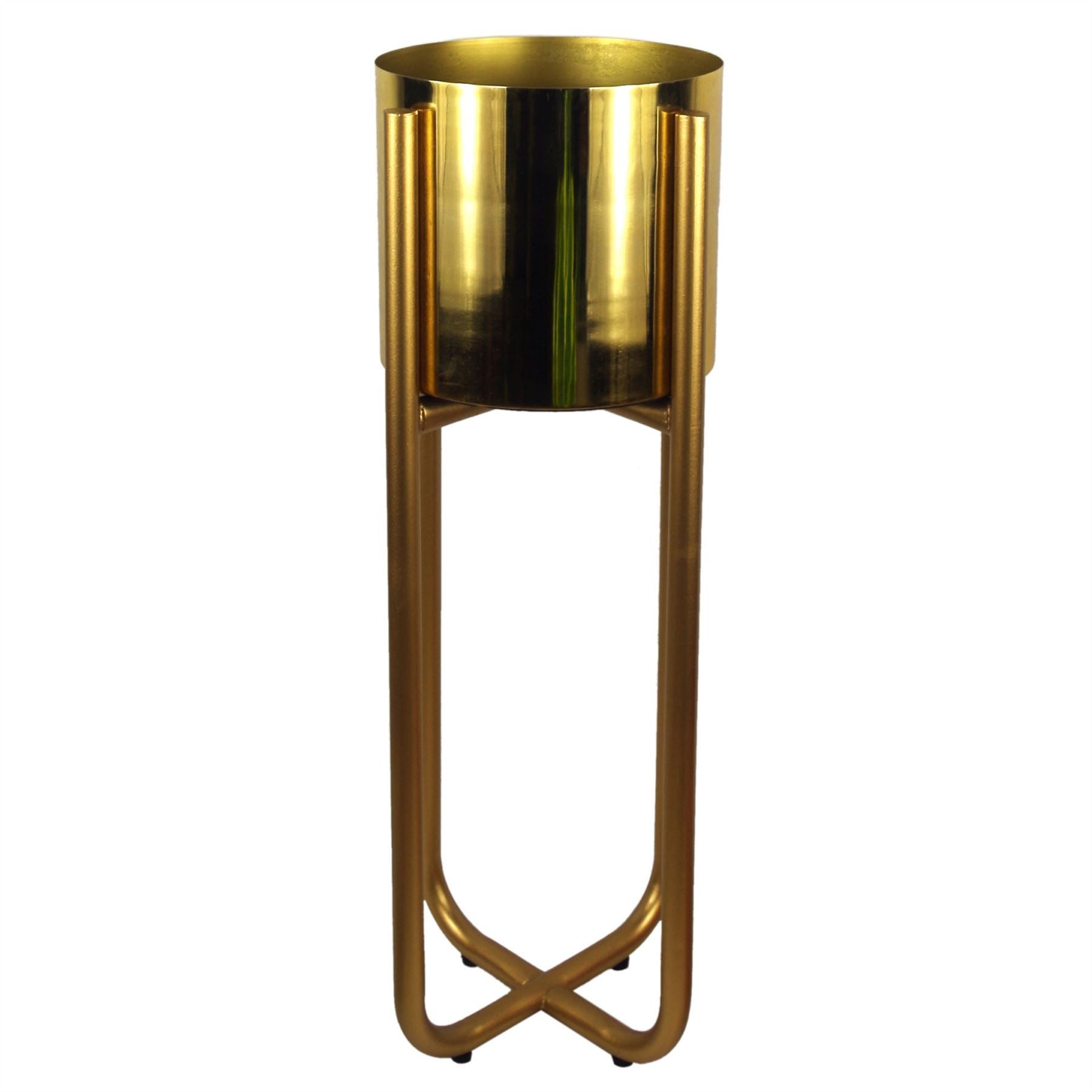 Large Gold Planter Stand (Planter not included) 62cm x 18cm - Premium Quality