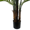 Artificial Tropical Raphis Palm Tree with Natural Trunk UV PROTECTED OUTDOOR Botanik